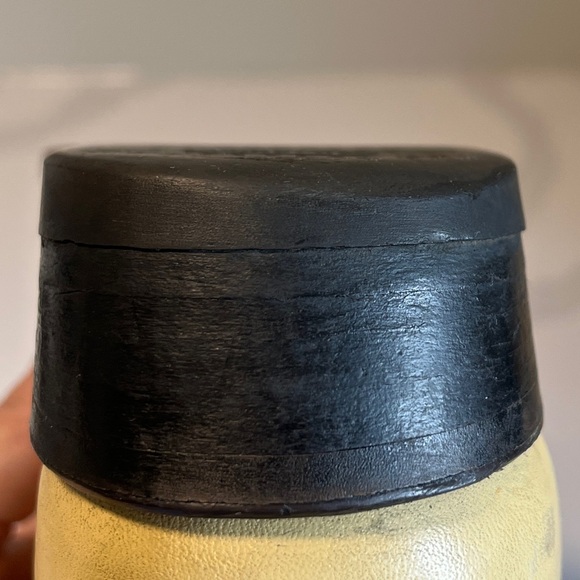 Vintage Tony Lama Woman's Brown & Ivory Buckaroo Wingtip Cowboy Boots Size 6 - Picture 15 of 16